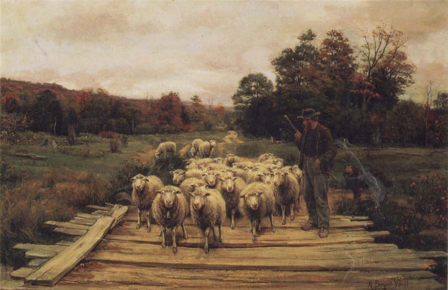 Shepherd and Sheep